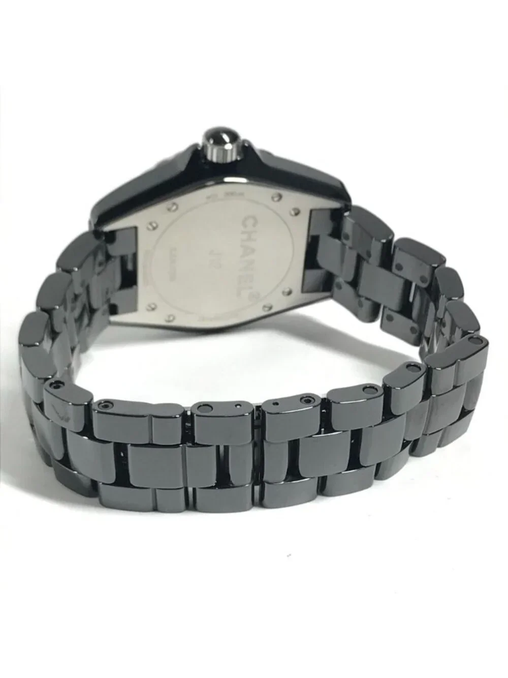 Chanel Watch Diamond Bezel Unknown Ceramic Black